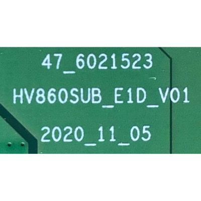 T-CON PARA TV LG / NUMERO DE PARTE 44-9771822O / HV860SUBE1D / HV860SUBE1D_E1D_V01 / 47_6021523 / PANEL HC860MAD-ABDA2-2124 / MODELO 86QNED99UPA.AUSFLJR / 86QNED99UPA - Imagen 2